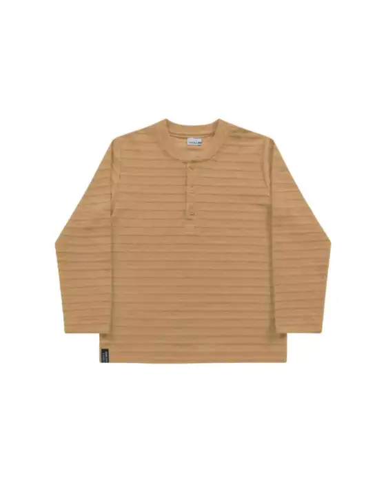 Blusa manga longa juvenil masculina
