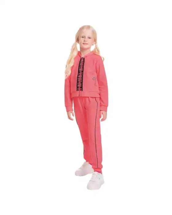 Conjunto inverno juvenil feminino rosa