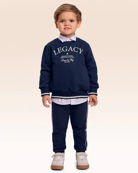 Conjunto masculino de inverno
