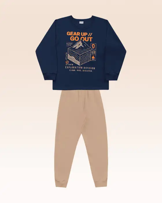 Conjunto masculino infantil inverno