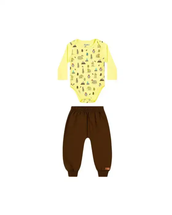 Conjunto suedine e moletom