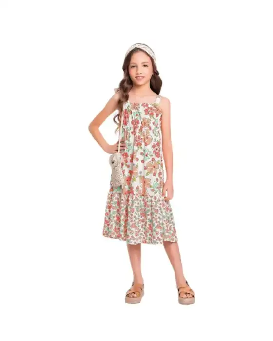 Vestido juvenil Estampa Floral